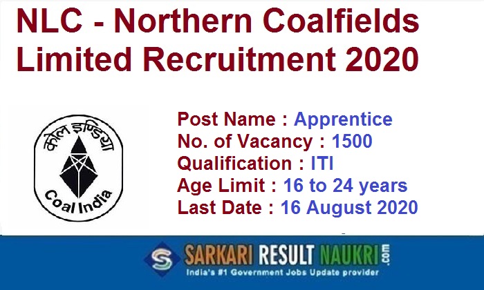 NCL Apprentice Recruitment 2020